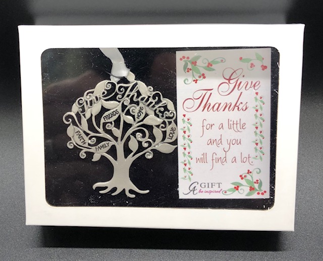 Give Thanks Tree Ornament